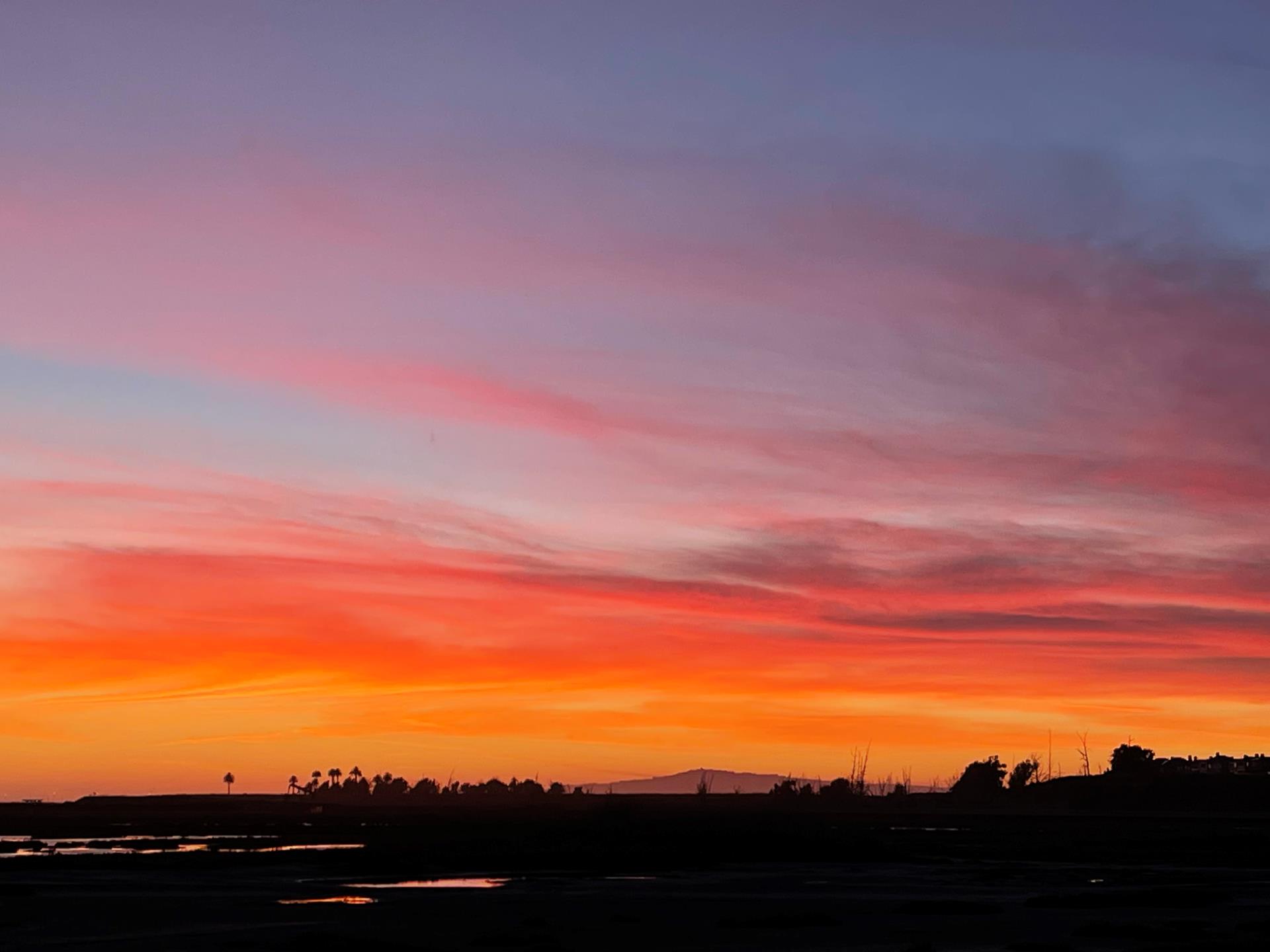Fiery Sunset